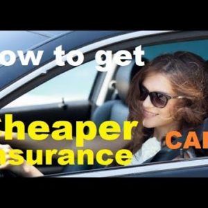TOP 10 Tips for CHEAPER CAR INSURANCE - 2021 - How to get Lower Auto Insurance Rates